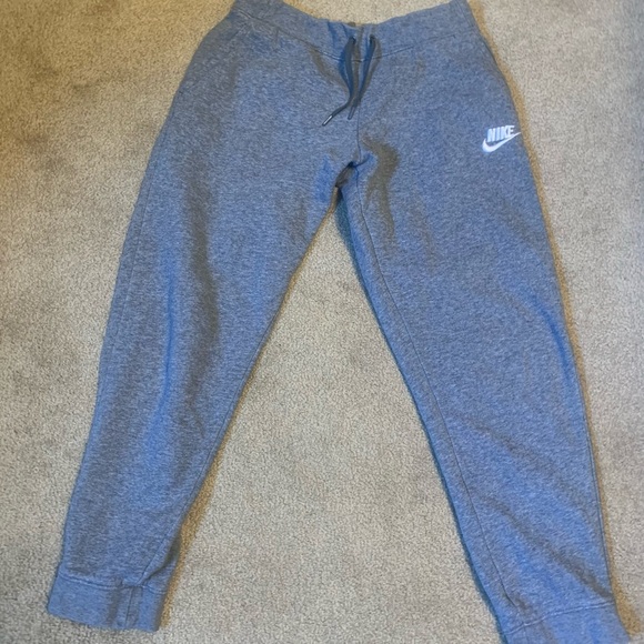 Nike Other - Nike Gray Tapered Sweatpants with Elastic Cuffs
